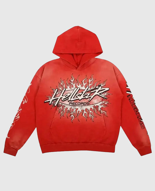 Hellstar Records Red Hoodie