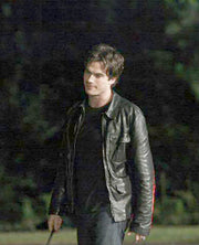 Damon Salvatore Leather Jacket