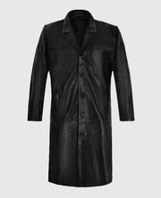 Al Pacino Insomnia Leather Trench Coat