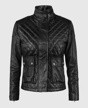 Emily Blunt Leather Jacket