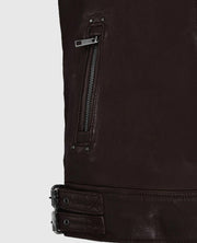 Men's Brown Falcon Rider Leather Jacket