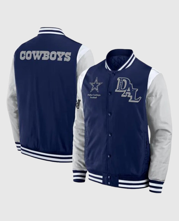 Elements Elite Dallas Cowboys Navy Jacket