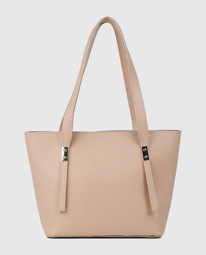 Falcon Peach Tote Set of 3 Bag