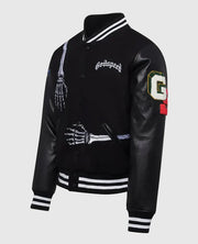 Godspeed Skull Rod Halloween Varsity Jacket