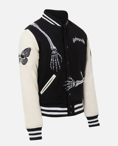 Godspeed Skull Rod Halloween Varsity Jacket