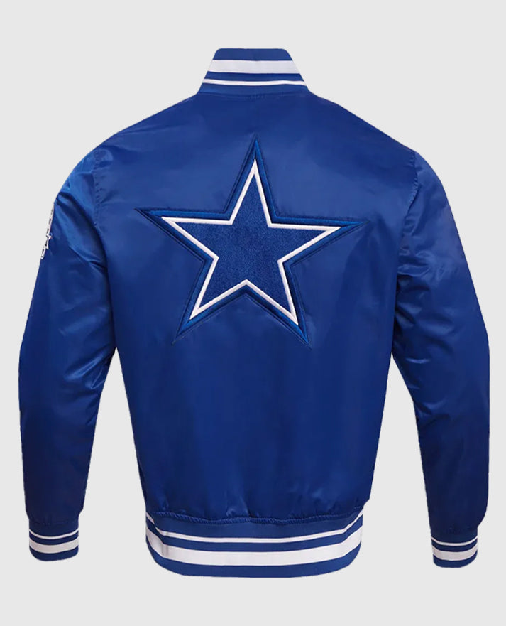 Dallas Cowboys Retro Classic Rib Jacket