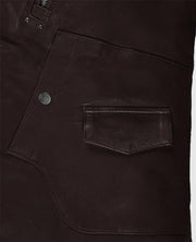 Men's Brown Falcon Rider Leather Jacket