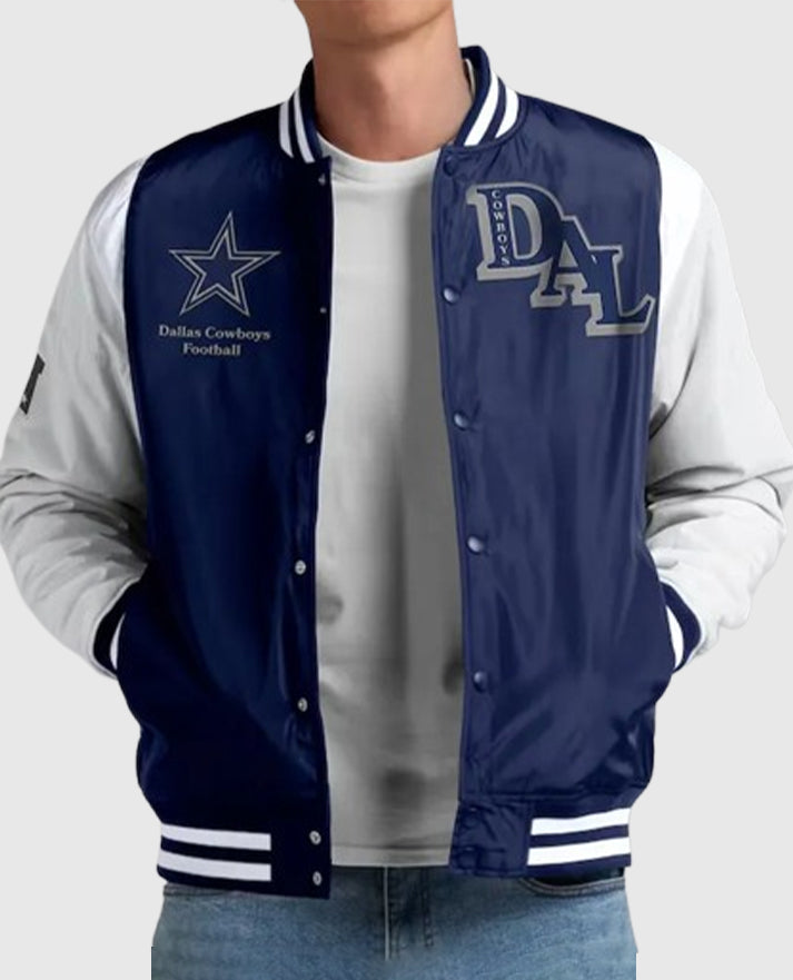 Elements Elite Dallas Cowboys Navy Jacket
