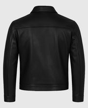 Tom Cruise Mission Impossible 8 Black Leather Jacket
