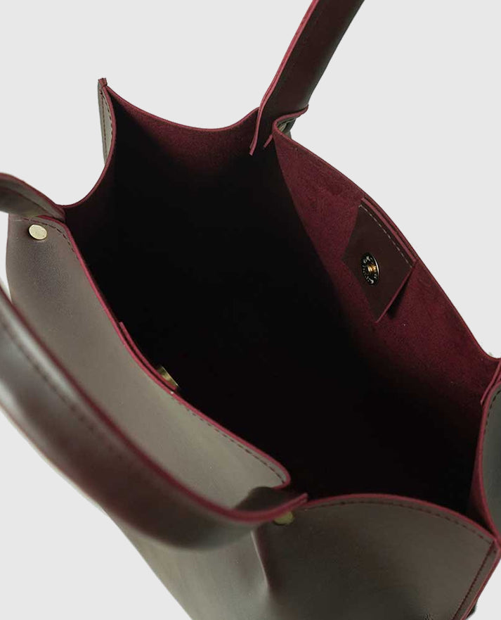 Daily Tote Bag Maroon