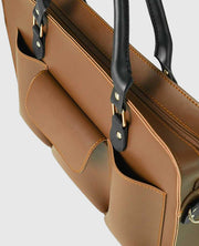 Fizzy Laptop Bag Brown