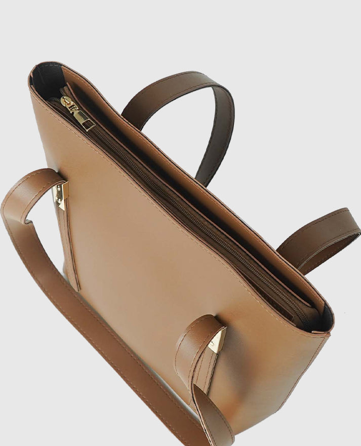 Falcon Tote Set of 3 Bag Brown