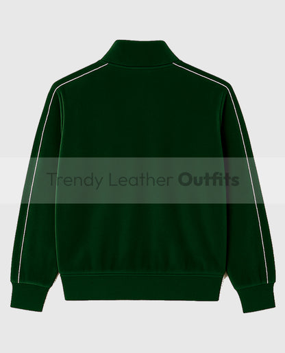 Jason Kelce Italia Green velour tracksuit