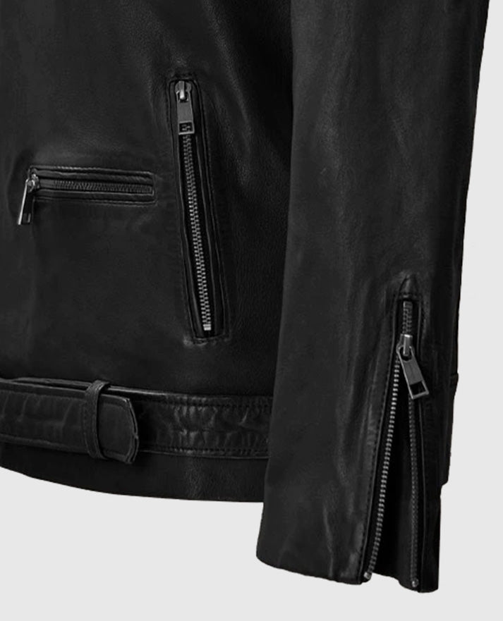 Men's Black Rutland Riding Leather Jacket