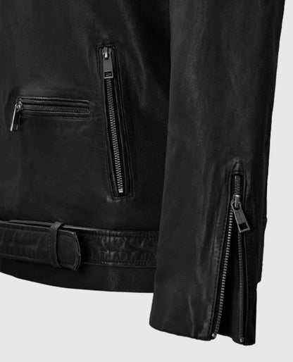 Men's Black Rutland Riding Leather Jacket
