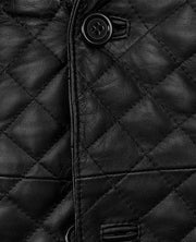 Men's Bocelli Quilted Leather Blazer
