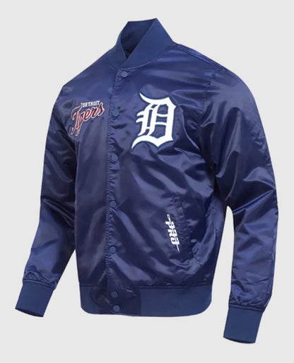 Detroit Tigers Souvenir Satin Jacket