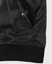 Men's Bomber MA-1 Leather Jacket