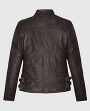 Hailey Baldwin Bieber Leather Jacket
