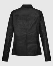 Milla Jovovich Leather Jacket