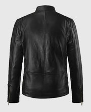 Star Trek Chris Pine Kirk Black Leather Jacket