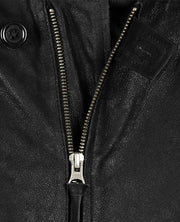 Men's Black Motorcycle leather Jacket