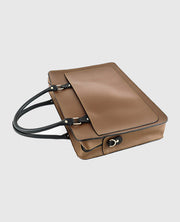 Multi Pockets Laptop Bag (Brown)