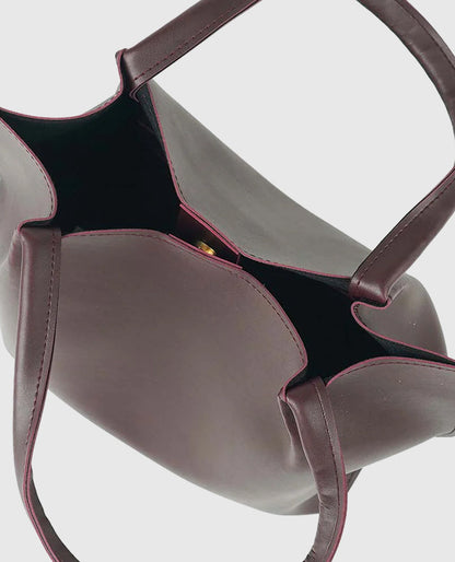 Daily Tote Bag Maroon