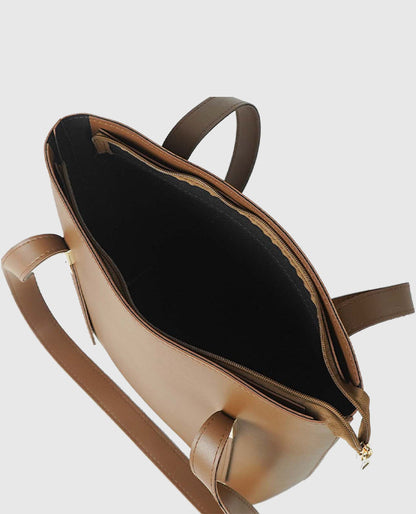 Falcon Tote Set of 3 Bag Brown