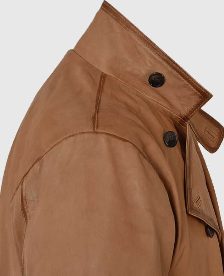 Men's Flying Royal Tan Burnished Coat