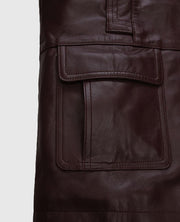 Johnny Depp Donnie Brasco Leather Blazer