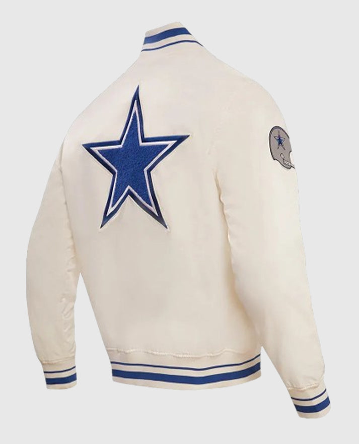 Dallas Cowboys Retro Classic Rib Jacket