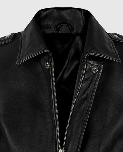 Men's Flight A2 Bomber Leather Jacket