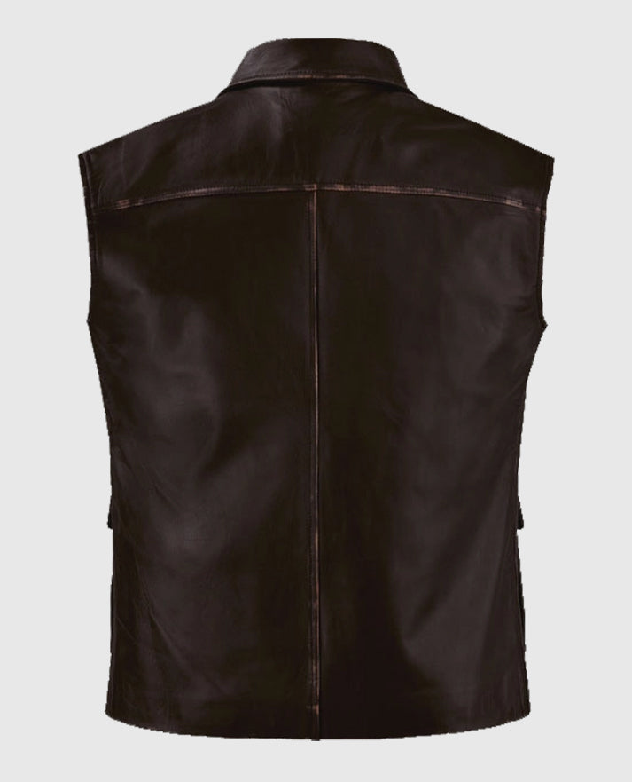 The League of Extraordinary Gentlemen Allan Quatermain Leather Vest