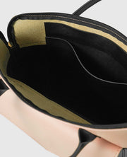 Sack Laptop Bag (Black & Peach)