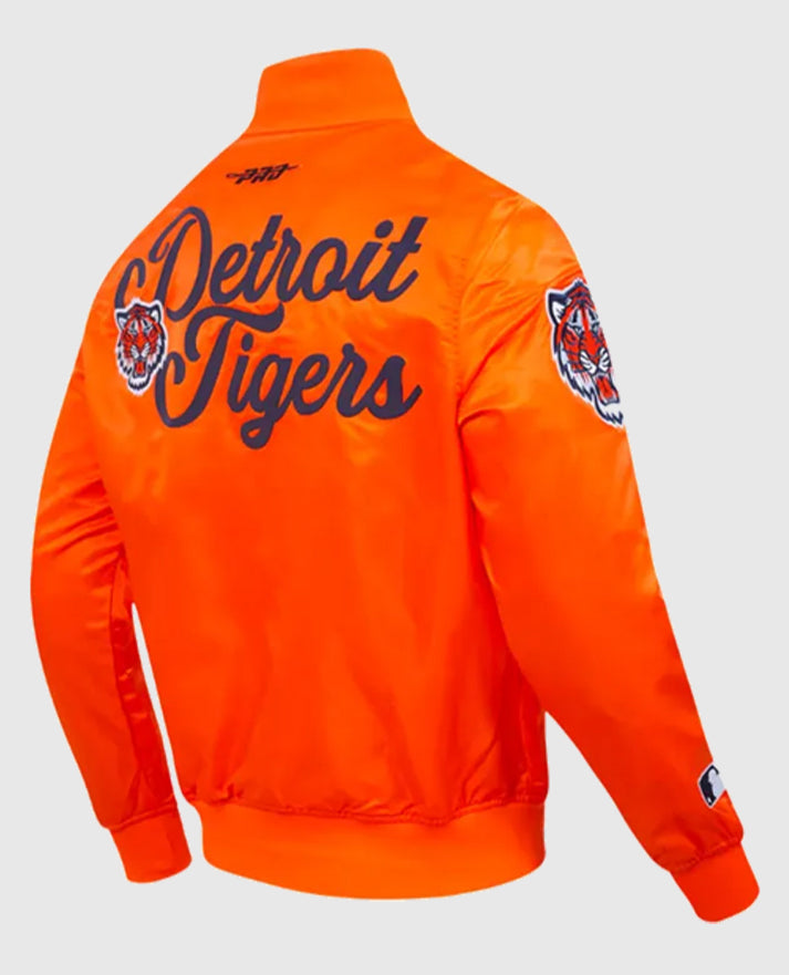 Detroit Tigers Souvenir Satin Jacket