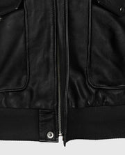 Men's Flight A2 Bomber Leather Jacket