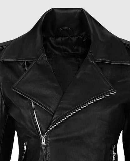 Teenage Mutant Ninja Turtles 2 Megan Fox Black Leather Jacket