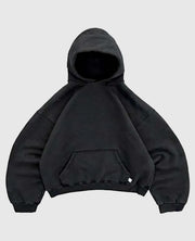 Akimbo Black Pullover Hoodie