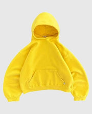 Akimbo Yellow Pullover Hoodie