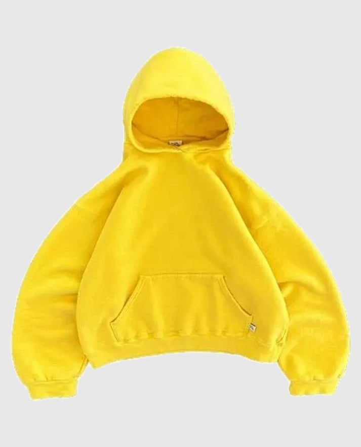 Akimbo Yellow Pullover Hoodie
