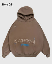 Alchemai Tree Of Life Brown Hoodie