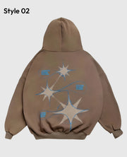Alchemai Tree Of Life Brown Pullover Hoodie