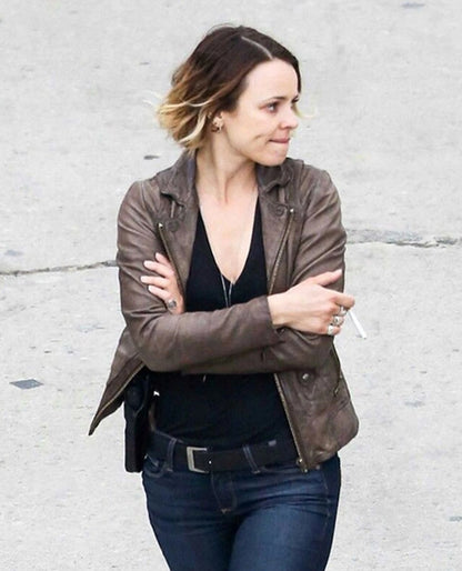 Ani Bezzerides True Detective Rachel McAdams Leather Jacket