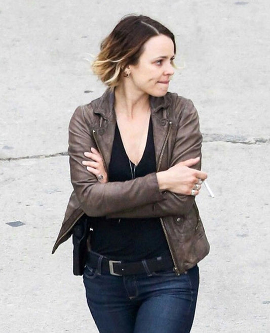 Ani Bezzerides True Detective Rachel McAdams Leather Jacket