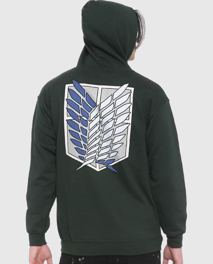 Attack On Titan Scout Regiment Green Hoodie