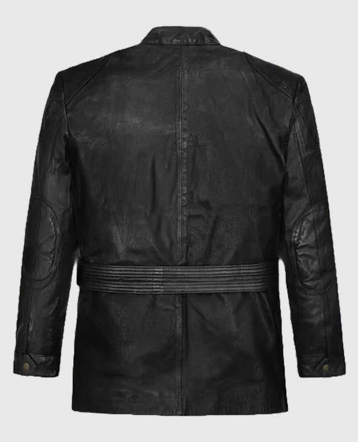 Brad Pitt Benjamin Button Leather Jacket