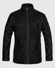 Bruce Willis Red 2 Black Leather Jacket