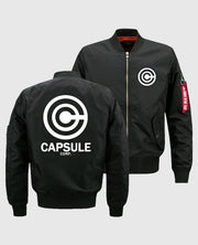 Capsule Corp Bomber Black Jacket