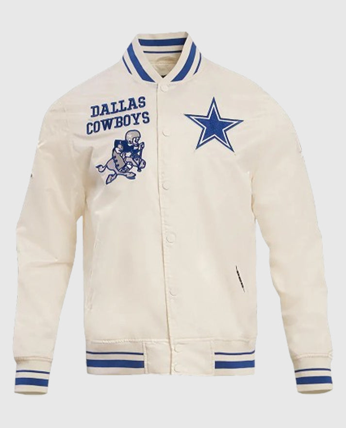Dallas Cowboys Retro Classic Rib Jacket

